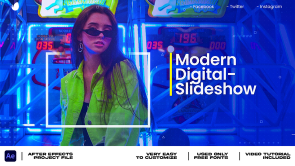 Modern Digital Slideshow | Digital Presentation
