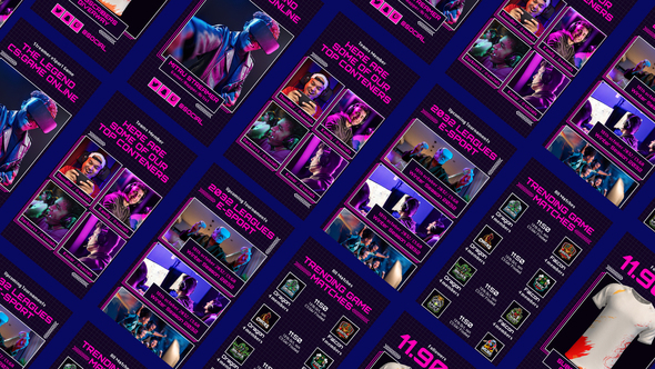 Esport Game - Instagram Story broadcast-packages template preview