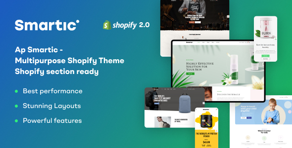 Ap Smartic – Multipurpose Shopify Theme