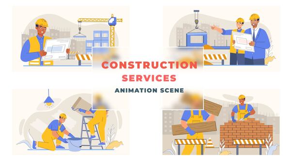 Construction Services Explainer Animation