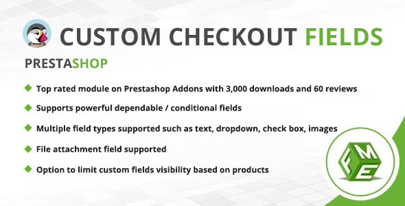 Custom Fields, Add Extra Fields to Checkout | Order Module