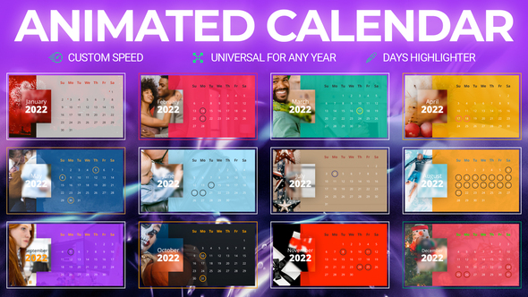 Animated Calendar Kit