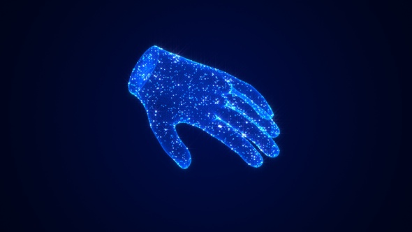 Hand 3D Hologram alt