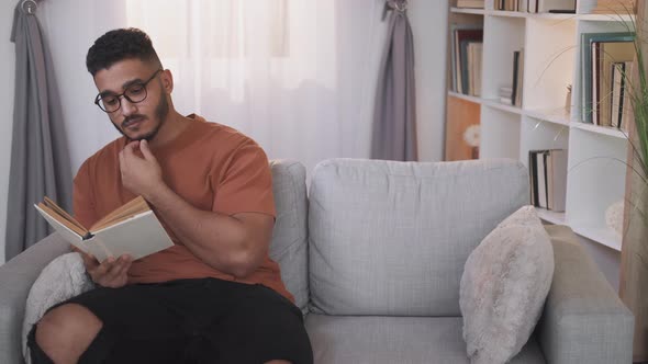 Home Learning Knowledge Wisdom Guy Reading Book alt