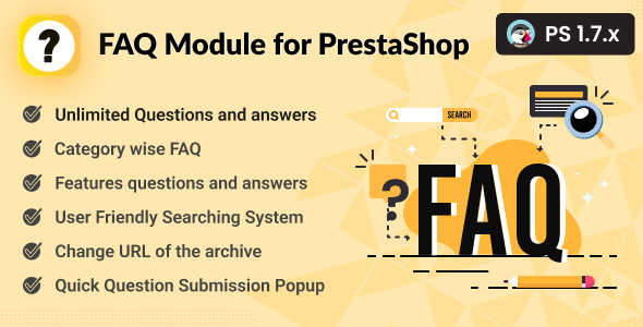 Classy Faq Module for PrestaShop