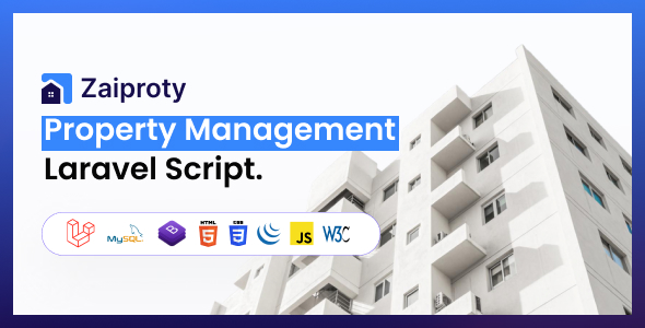 Zaiproty  Property Management Laravel Script