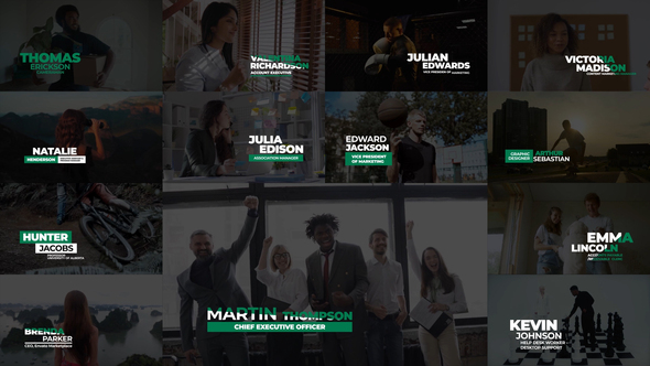 Lower Thirds | AE Elements template preview