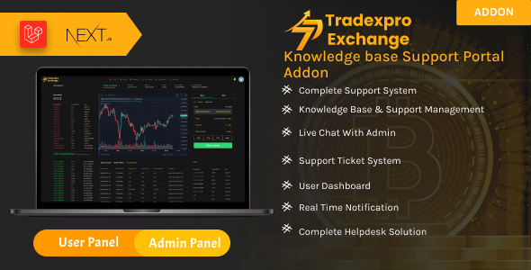 Tradexpro - Knowledge Base Support System Addon