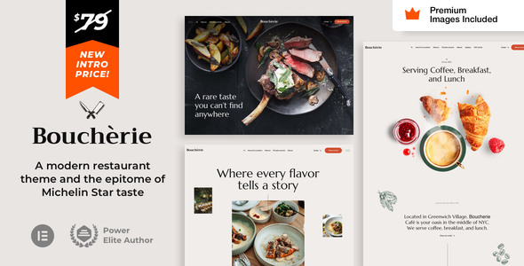 Boucherie Nulled + Full Demos –  Restaurant and Cafe WordPress Theme