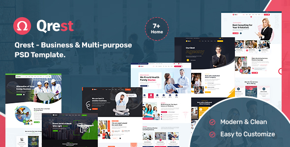 Business & Multi-purpose PSD Template