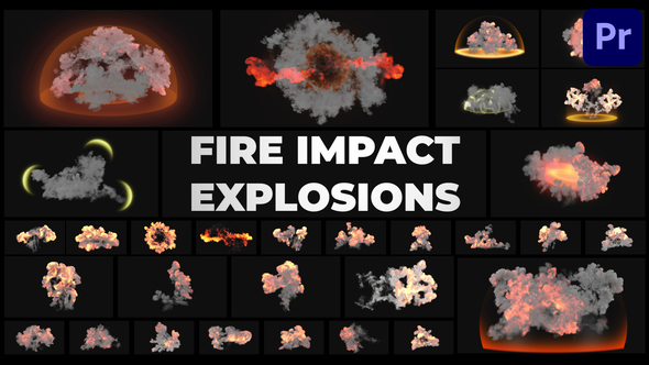 Fire Impact Explosions for Premiere Pro