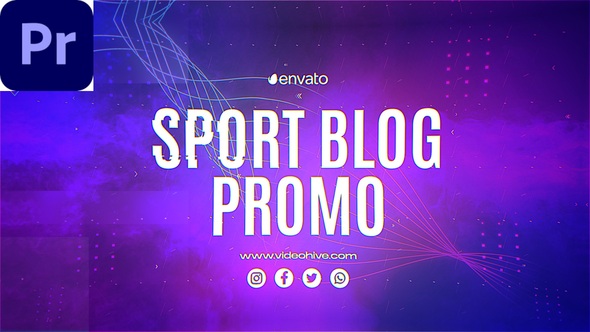 Sports Blog Promo MOGRT