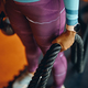 Close up of African American athletic woman having cross training in a gym. - PhotoDune Item for Sale
