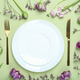 Concept of spring season table setting, space for text - PhotoDune Item for Sale