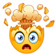 Exploding Head Emoticon, Vectors | GraphicRiver