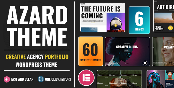 Azard Nulled + Full Demos –  Creative Agency and Portfolio Theme
