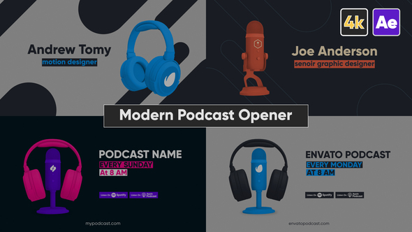 Modern Podcast Opener