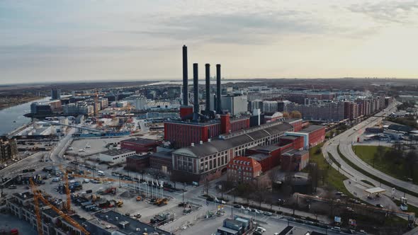 Factory in the Center of the Islands Brygge Business Center and a Roadside alt