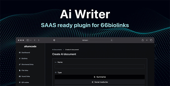 AI Writing Assistant & Image Generator (plugin)