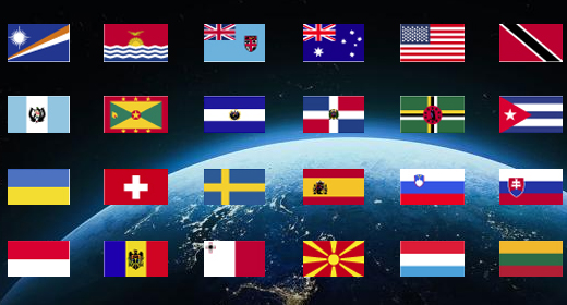 Country Flags Globe