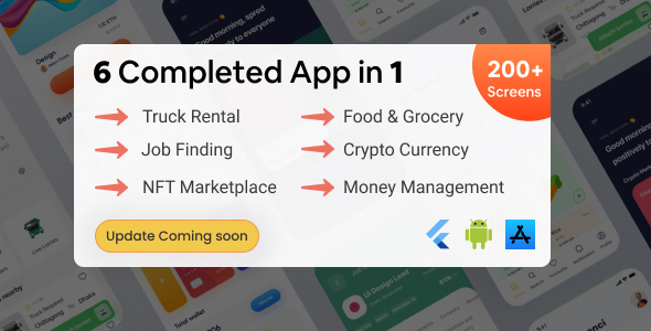 Flutter Apps - Bundle Flutter App Ui Kit