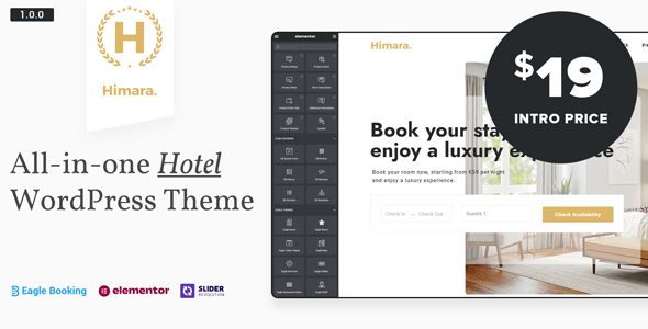 Himara - Hotel WordPress Theme
