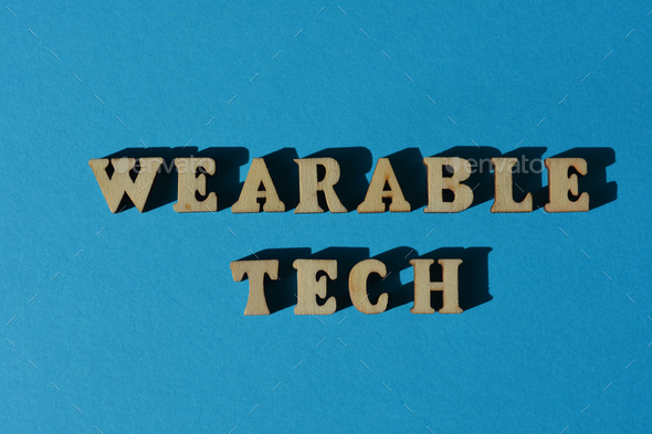 Wearable Tech, words as banner headline