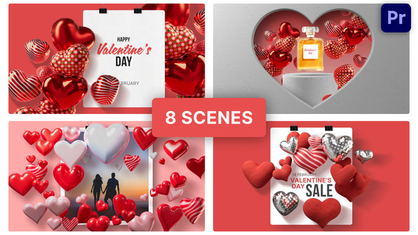 Valentine's Day Pack || Premiere Pro