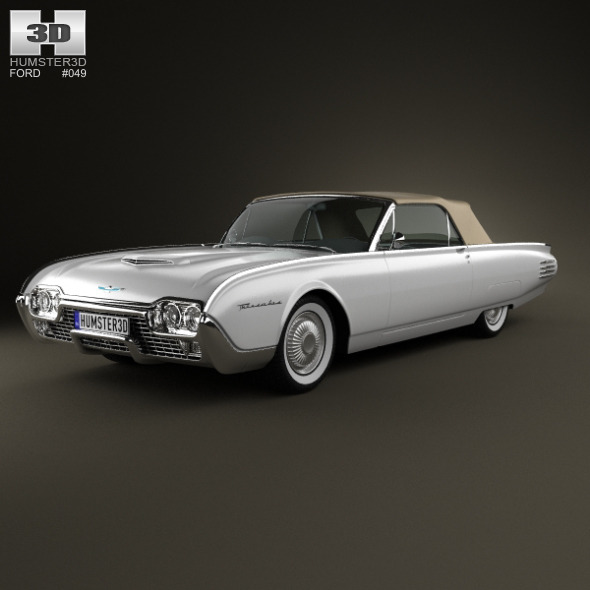 Ford Thunderbird 1961 - 3DOcean Item for Sale