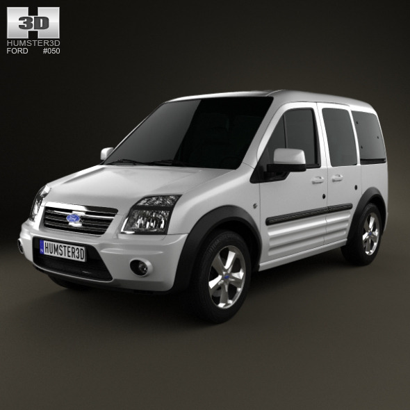 Ford Tourneo Connect LWB 2012 - 3DOcean Item for Sale