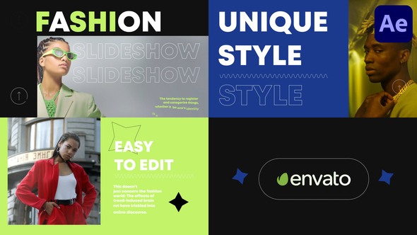 Creative Fashion Slideshow for After Effects