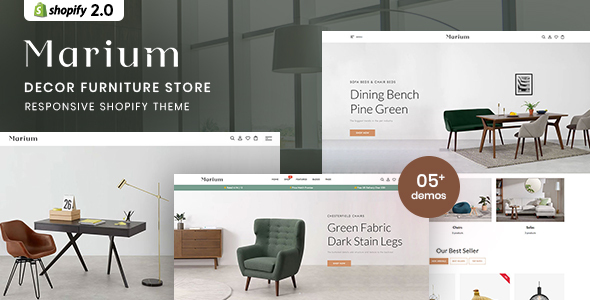Marium – Decor Furniture Store Shopify 2.0 Theme