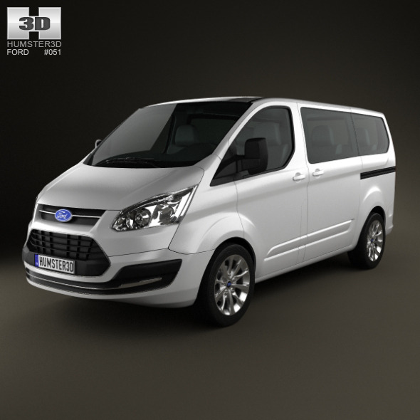 Ford Tourneo Custom SWB 2012 - 3DOcean Item for Sale