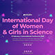 International Day Of Women &amp; Girls In Science - VideoHive Item for Sale
