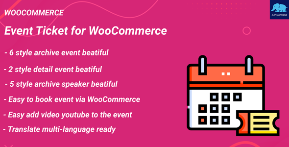 Event Ticket for WooCommerce