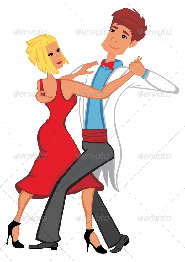 Waltz Dancers - People Characters
