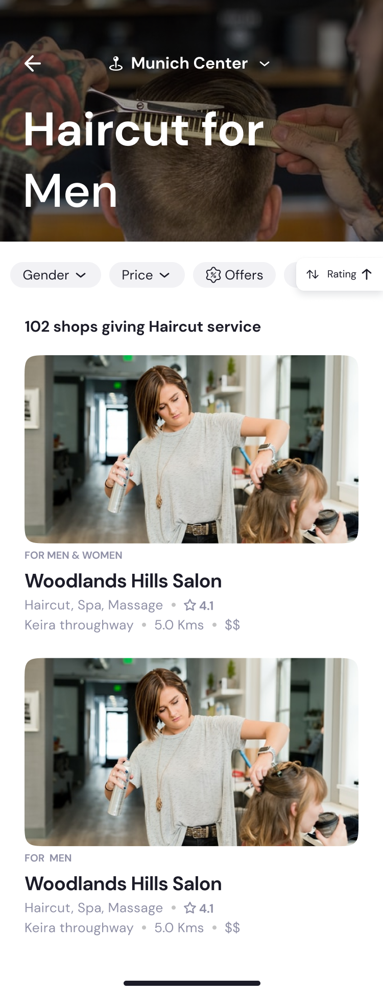BEAUTY CARE - React Native Template by technozions | CodeCanyon