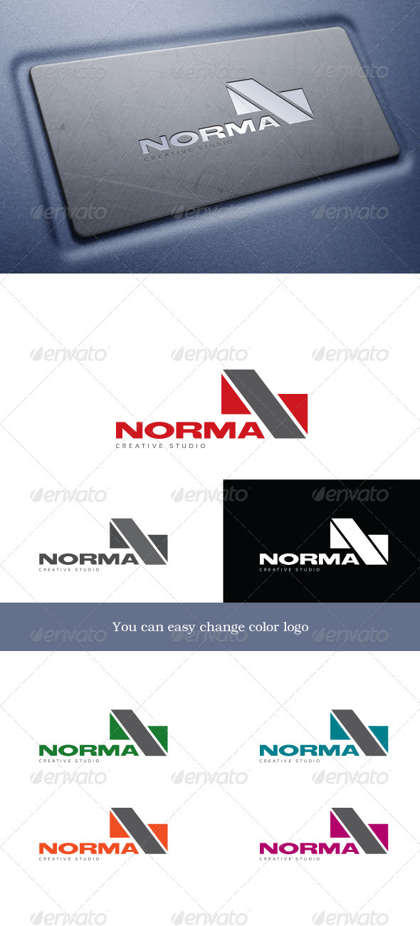 Norma Logo - Letters Logo Templates
