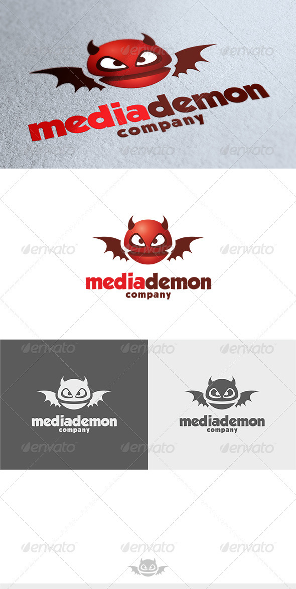 Media Demon Logo - Symbols Logo Templates