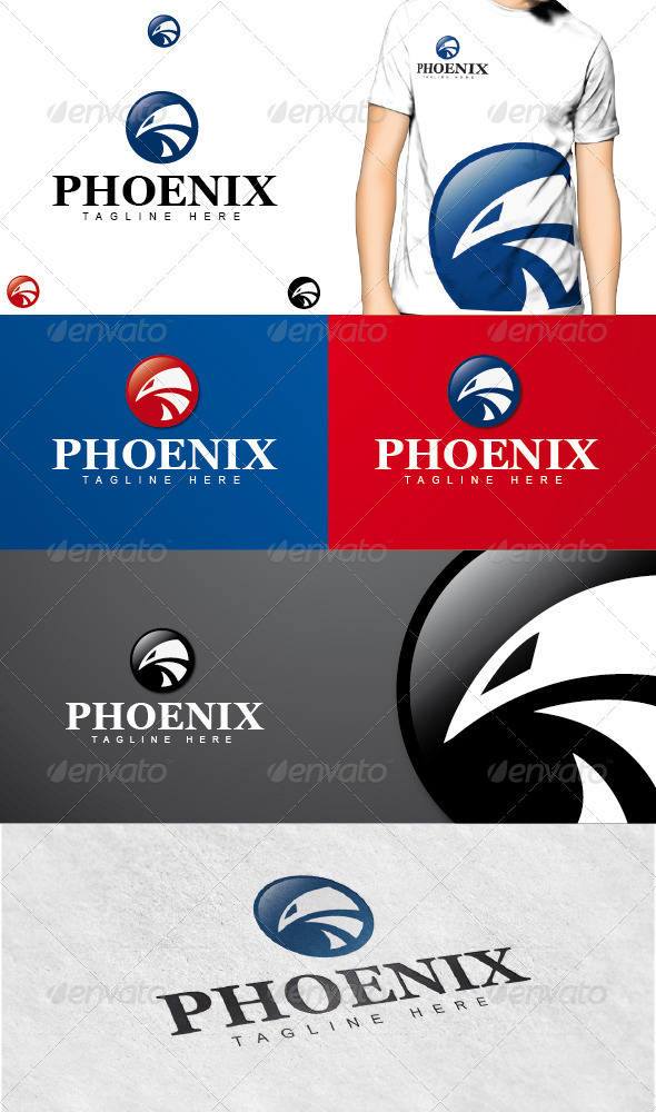 Phoenix Logo - Animals Logo Templates