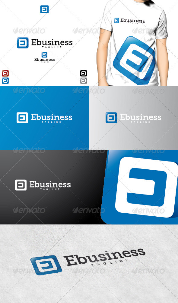 Ebusiness Logo - Letters Logo Templates