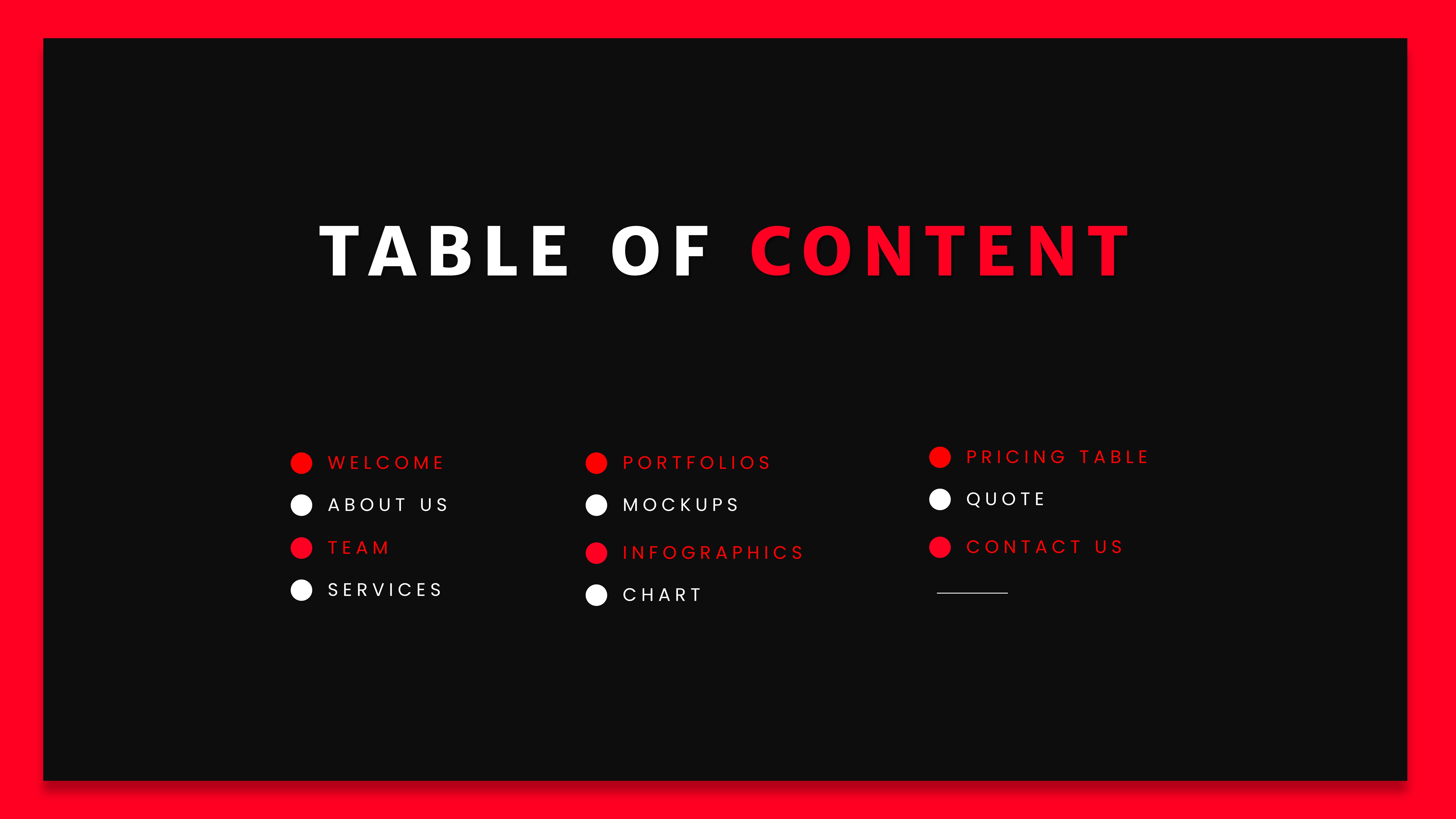 Redz – Creative Business Powerpoint Template, Presentation Templates