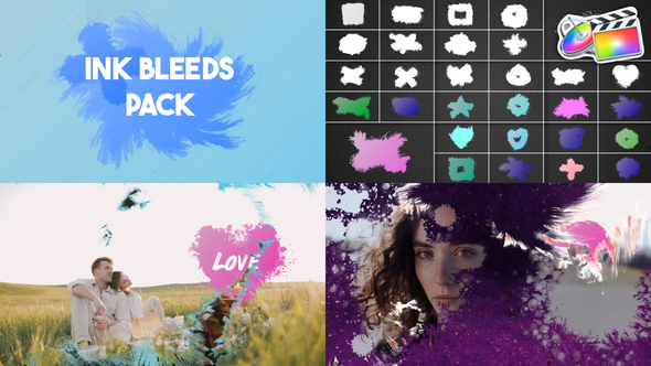 Ink Bleeds Pack | FCPX