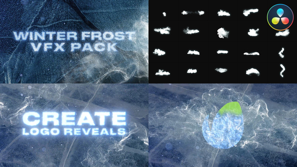 Winter Frost VFX Pack for DaVinci Resolve