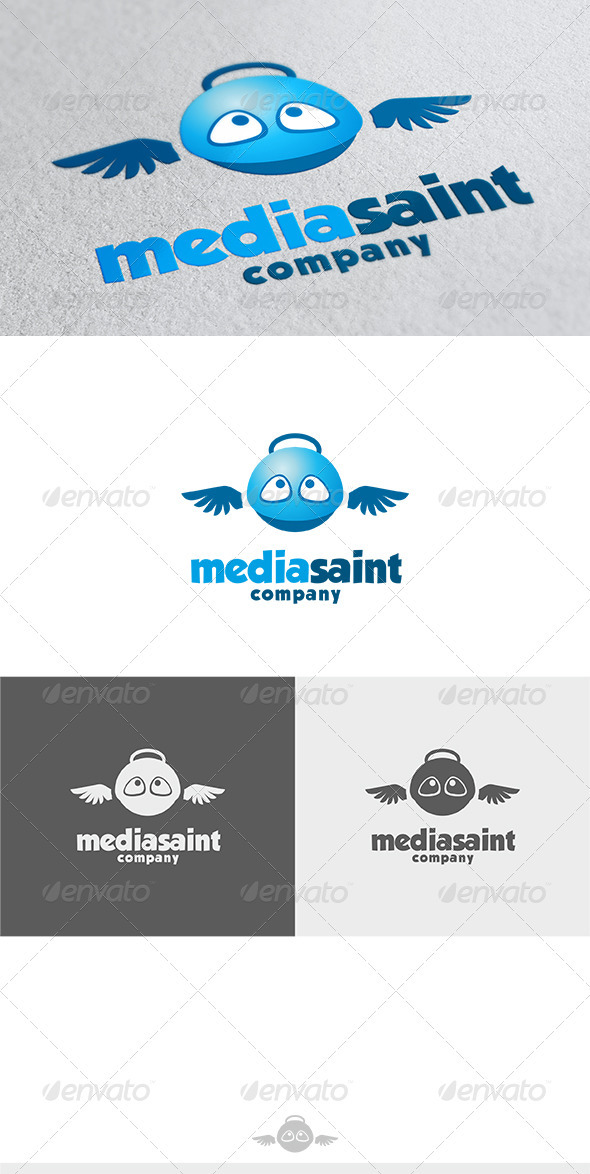 Media Saint Logo - Symbols Logo Templates