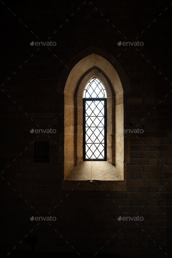 Medieval window - Stock Photo - Images