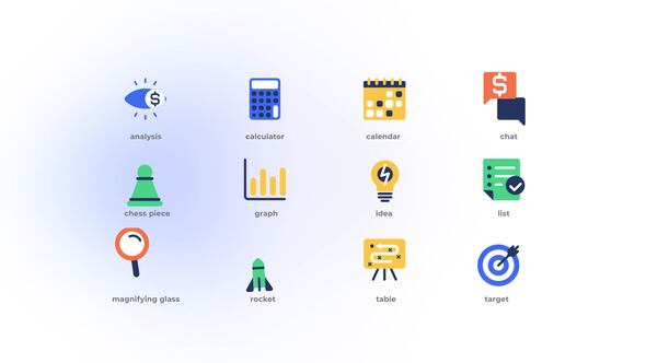 Business Planning - Flat Icons