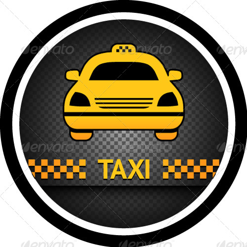 Taxi Set Buttons by ecelop GraphicRiver