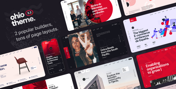 Ohio - Creative Portfolio & Agency WordPress Theme