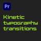 Kinetic Typography Transitions - VideoHive Item for Sale